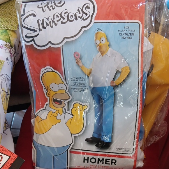 The Simpsons Homer Costume - Picture 4 of 5